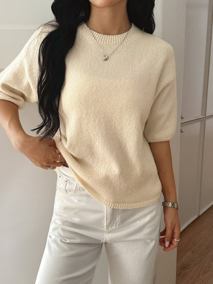 Casual Solid Color Women's Long Sleeve Sweater