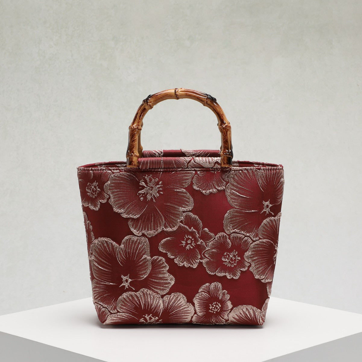 Fashionable Floral Tote Bag Soft PVC Street Style