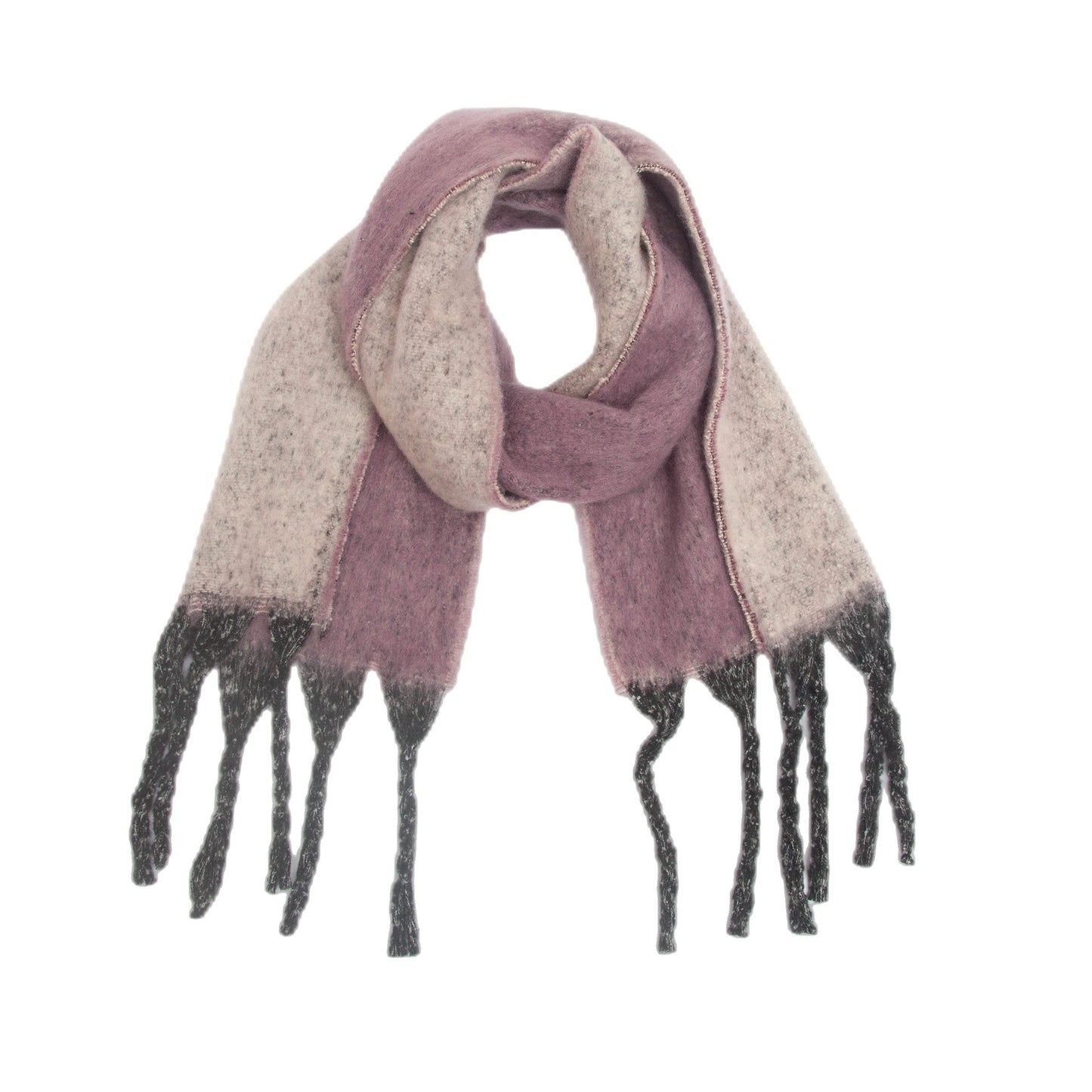 Gradient Color Tassel Scarves