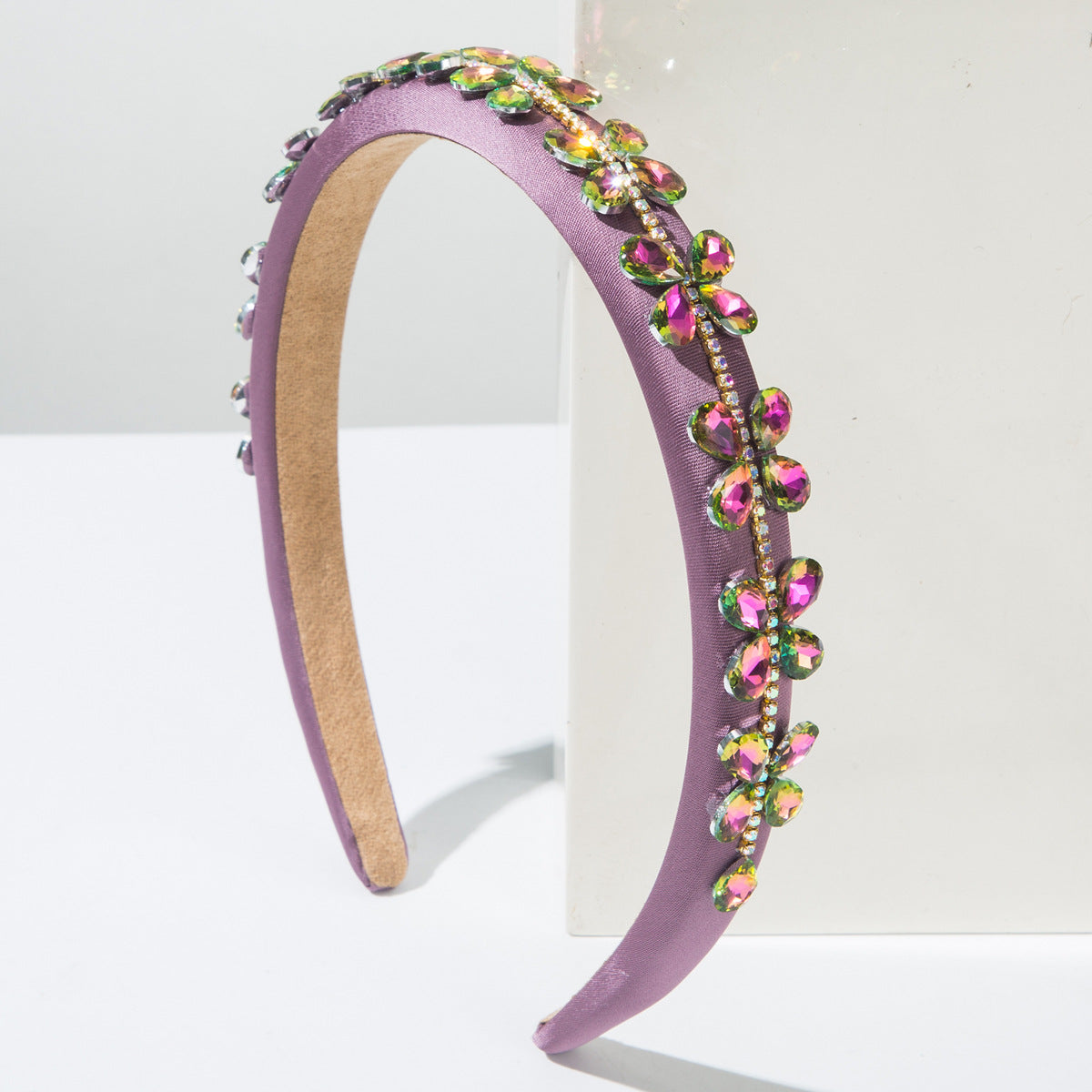 Baroque Style Rhinestone Headband Elegant Hair Accessory