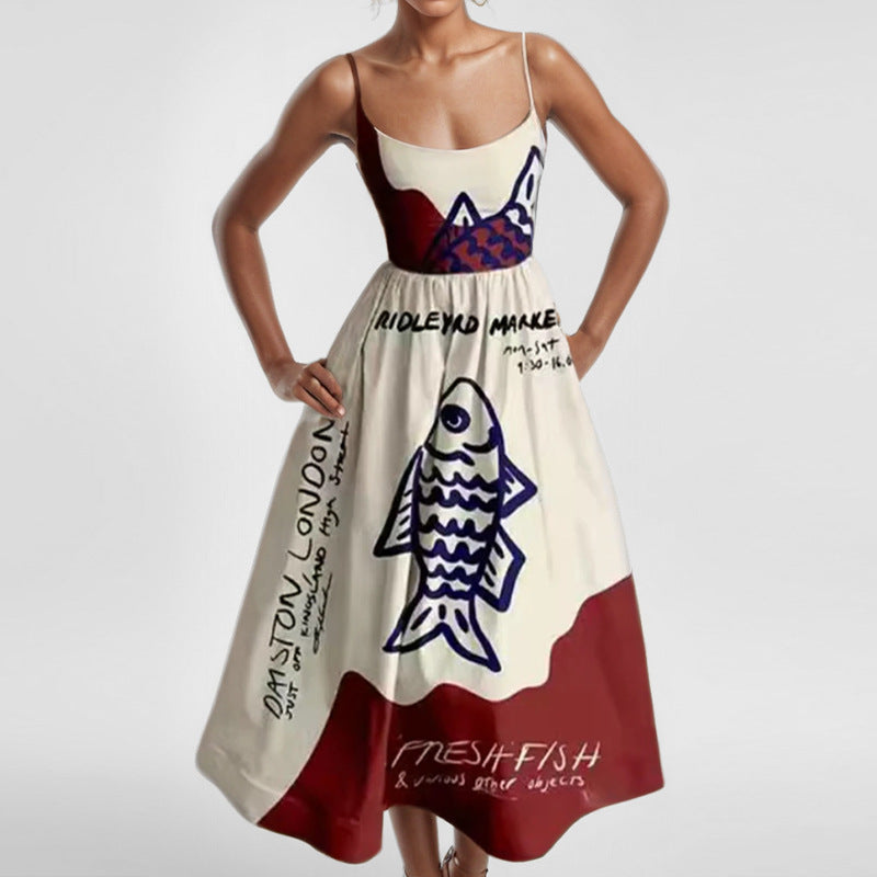 Elegant Floral Maxi Dress for Women