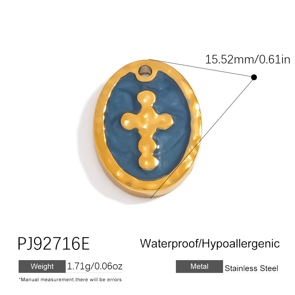 DIY 18K Gold Plated Stainless Steel Jewelry Accessories for Bracelets and Necklaces