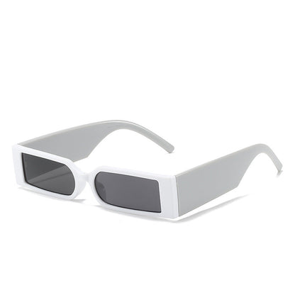 Trendy Rectangular Sunglasses for Women Fashionable Hip Hop Shades