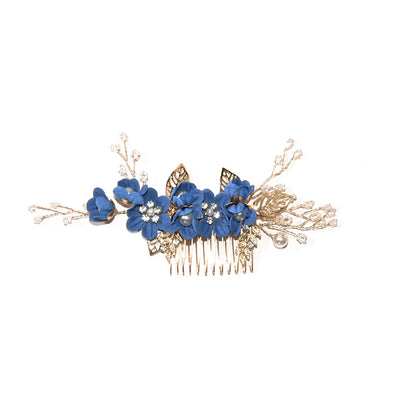 Floral Hair Combs for Weddings and Parties, Elegant Kids Hair Accessories