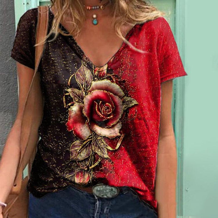 V Neck Blouse