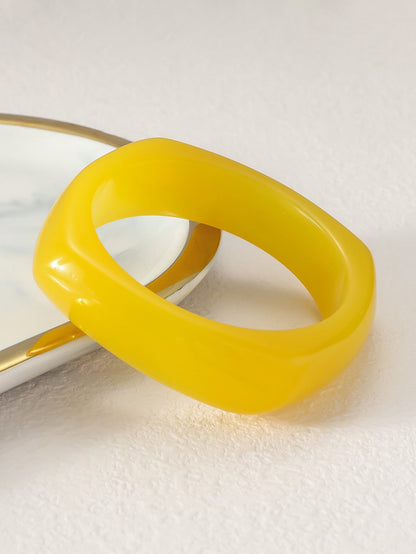 Vintage Irregular Translucent Geometric Bracelet