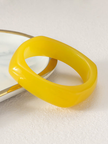 Vintage Irregular Translucent Geometric Bracelet