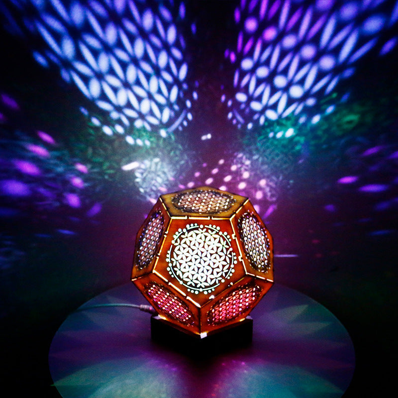 Bohemian Floor To Ceiling Mood Lights And Starry Sky Lights Led