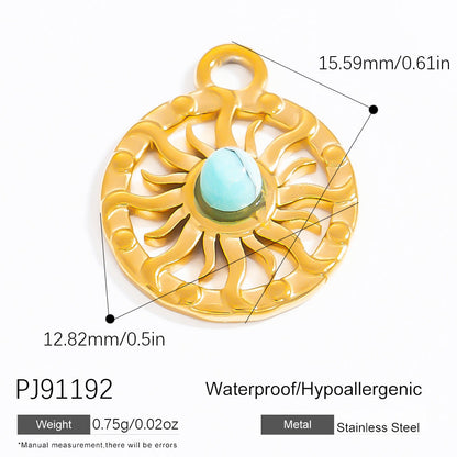 Trendy DIY Jewelry Accessories Heart Shaped Pendant Necklace and Bracelet Set