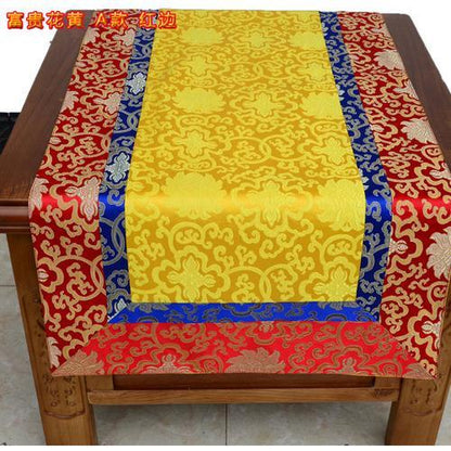 Tibetan Teaching Tablecloth Buddha Tablecloth Tibetan Decoration Home Buddha Hall Layout Tablecloth