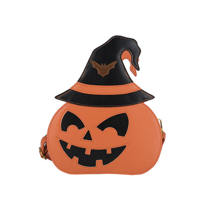 Halloween Pumpkin Crossbody Bag for Women