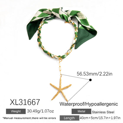 Dopamine Sunflower Pendant Necklace and Bracelet Set - Stainless Steel