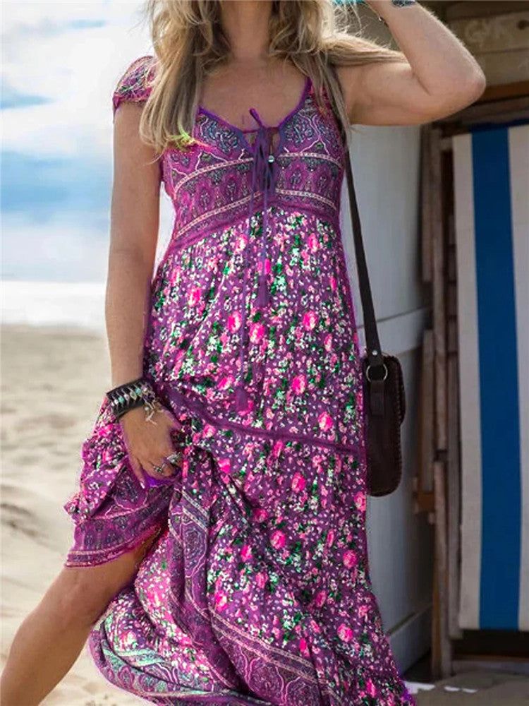 Summer New Popular Dress Long Skirt Fashion Soft And Cool