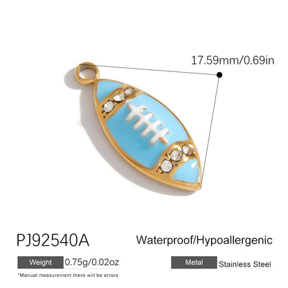 Luxury Heart-Shaped Stainless Steel DIY Jewelry Accessories Bracelet Necklace