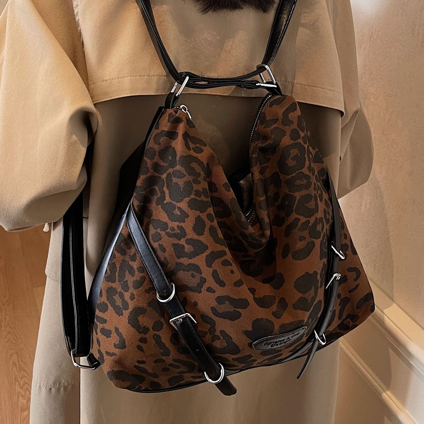 Vintage Multi-Use Large Capacity Shoulder Bag