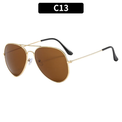 Classic Retro UV400 Men's Sunglasses with Metal Frames