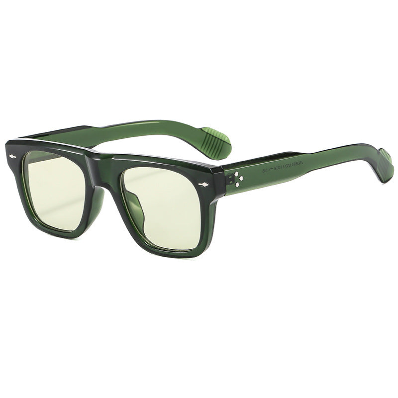 Square Frame Men's Sunglasses Stylish UV400 Protection