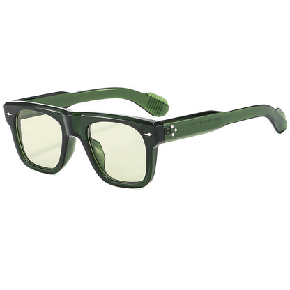 Square Frame Men's Sunglasses Stylish UV400 Protection