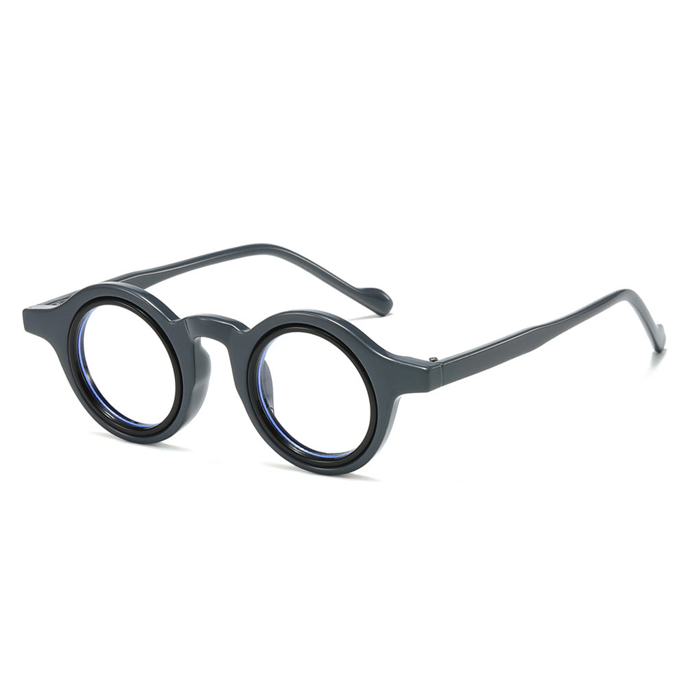 Retro Round Glasses with PC Frames for Unisex Fashion