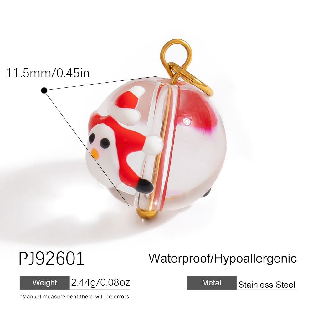 Christmas Limited Stainless Steel DIY Santa Accessory Set