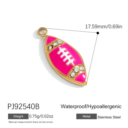 Luxury Heart-Shaped Stainless Steel DIY Jewelry Accessories Bracelet Necklace