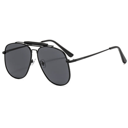 Trendy Metal Frame Retro Sunglasses for Men and Women