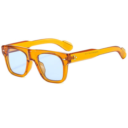 Square Frame Men's Sunglasses Stylish UV400 Protection