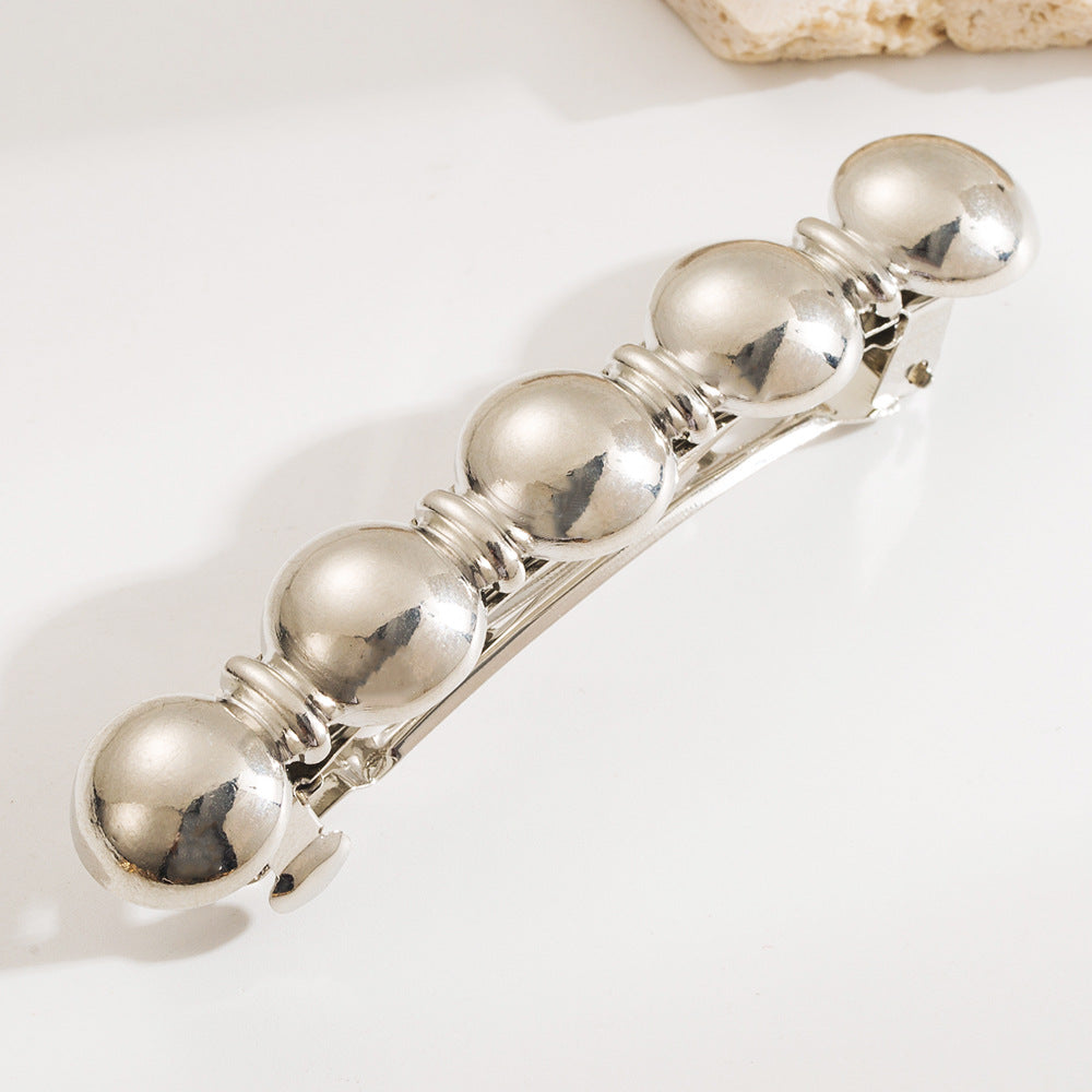Geometric Style Metal Spring Hair Clips for Women