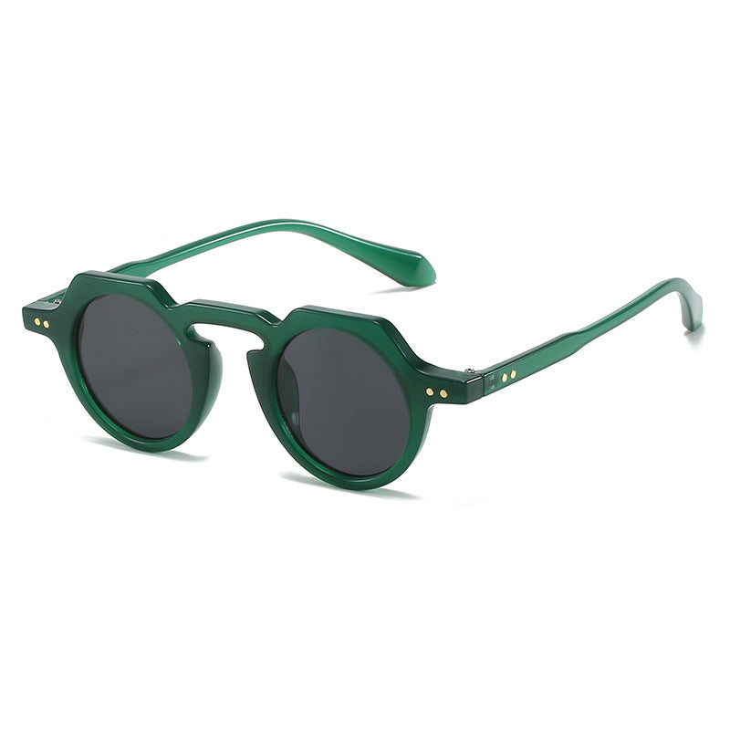 Retro Round Frame Sunglasses for Men and Women