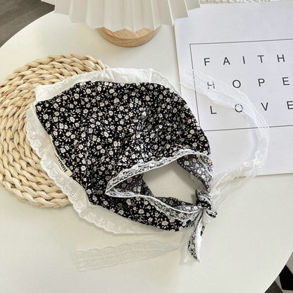 Haila - Farmhouse Romantic Floral Headscarf