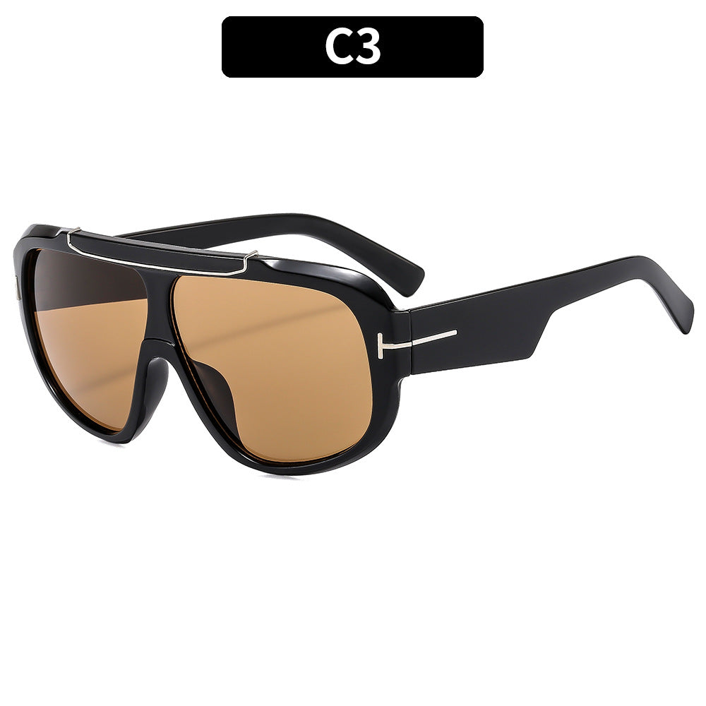Trendy Oversized Sports Sunglasses for Men and Women