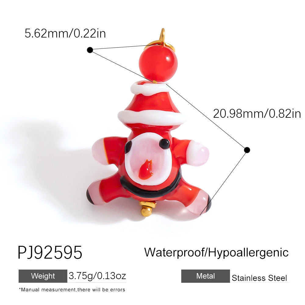 Christmas Limited Stainless Steel DIY Santa Accessory Set