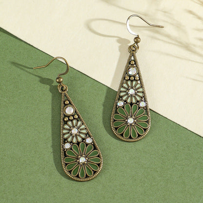 Trendy Tassel Drop Earrings Vintage Boho Statement Jewelry
