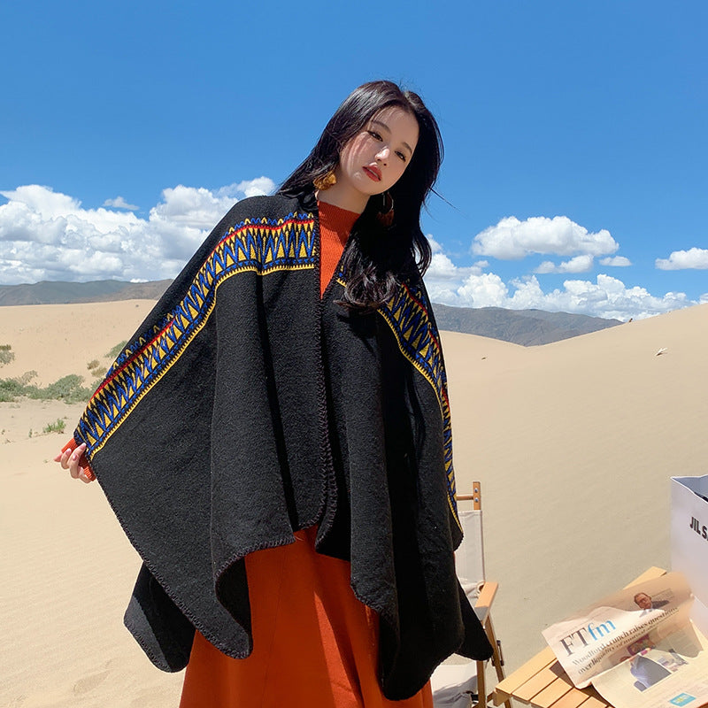 Autumn And Winter New Fashion Tibetan Scarf