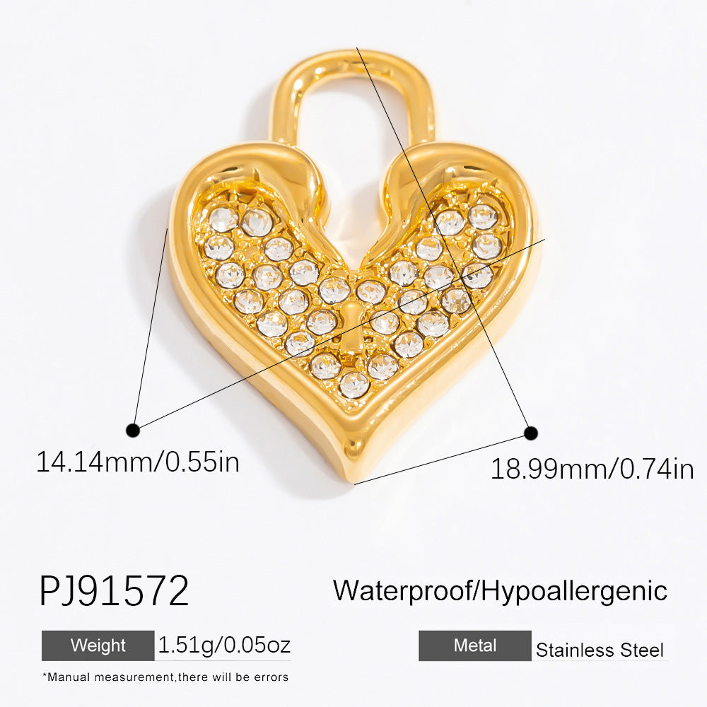 Elegant Stainless Steel Pendant Necklace Fashion Accessories