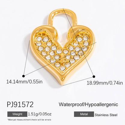 Minimalist DIY Jewelry Accessories Stainless Steel Necklace Pendant