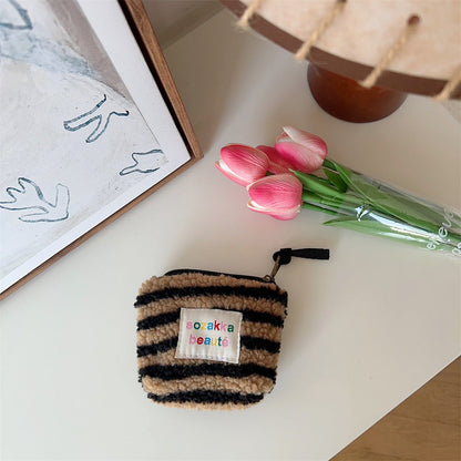 Cosbai - Mini Plush Makeup Bag