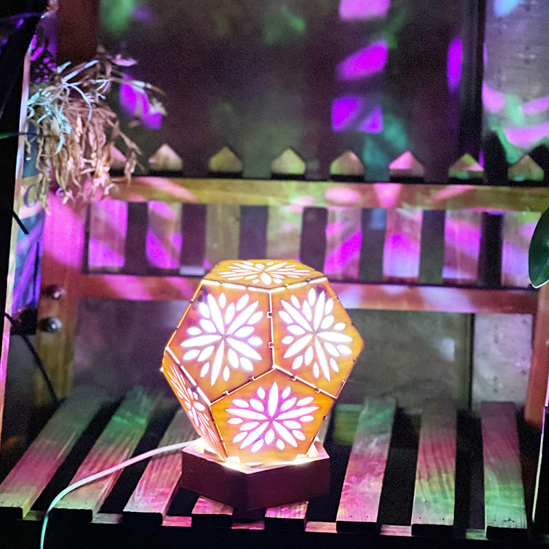 Bohemian Floor To Ceiling Mood Lights And Starry Sky Lights Led