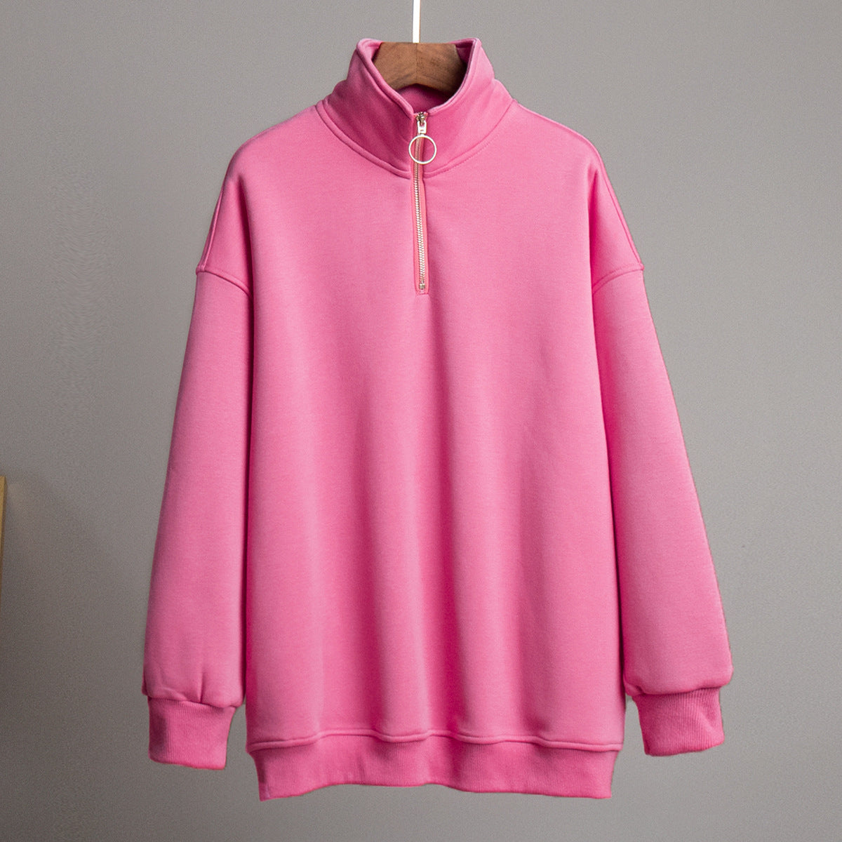 Trendy Casual Zipper Hoodie for Women & Men