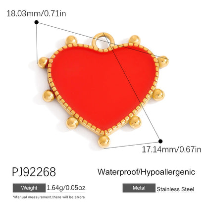 DIY Stainless Steel Shell Pendant Jewelry Trendy Fashion Necklace Bracelet Earrings