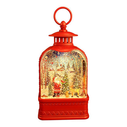 Christmas Scene Decoration Decorations Storefront Music Box Portable Children'S Birthday Gift