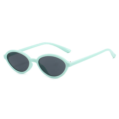 Oval Vintage Fashion Sunglasses Stylish Eyewear