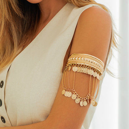 Vintage Tassel Adjustable Arm Cuff
