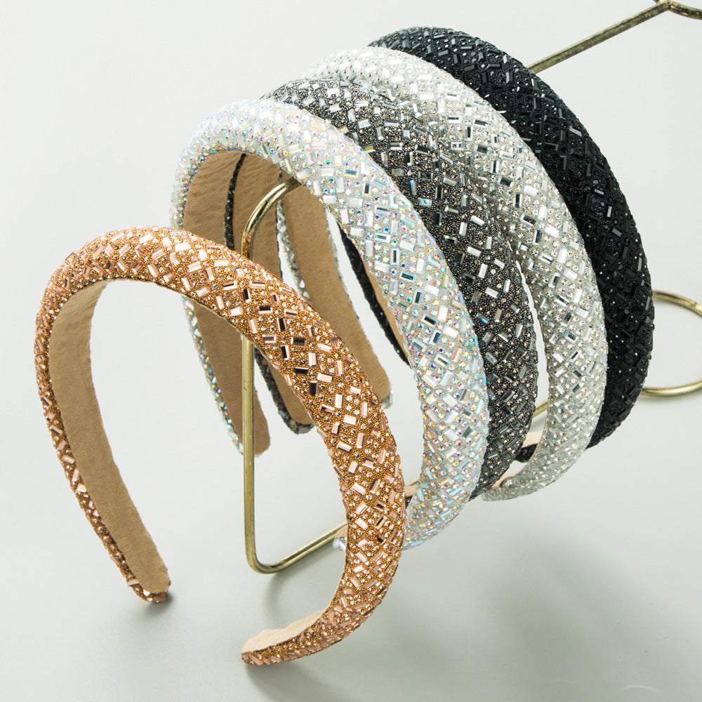 Fashion Baroque Rhinestone Headband for Women