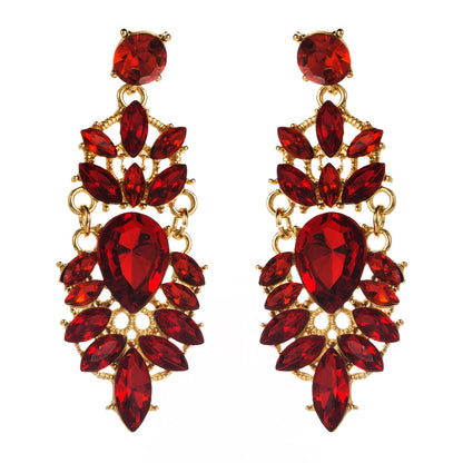 Vintage Water Drop Statement Earrings for Women
