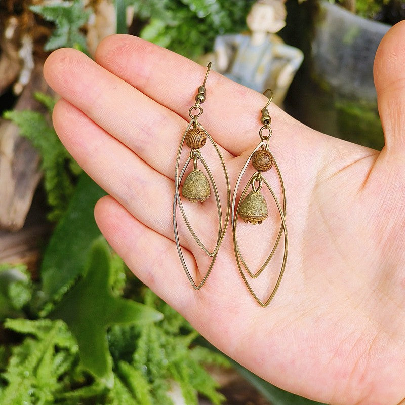 Vintage Bohemian Waterdrop Dangle Earrings for Women
