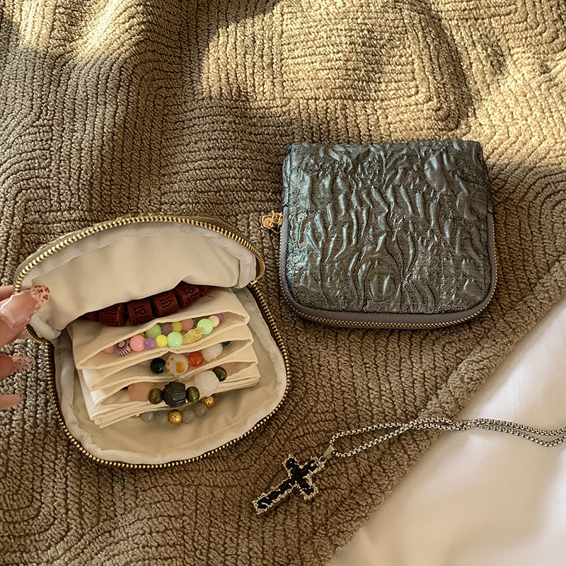 Portable Jewelry Storage Bag Travel Pouch for Bracelets and Accessories