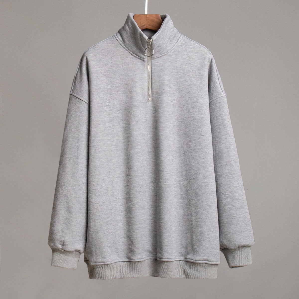 Trendy Casual Zipper Hoodie for Women & Men
