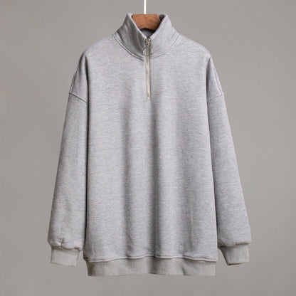 Trendy Casual Zipper Hoodie for Women & Men
