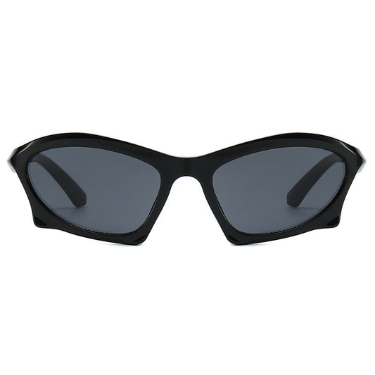 Geometric Retro Sunglasses Stylish Full Frame UV400 Protection